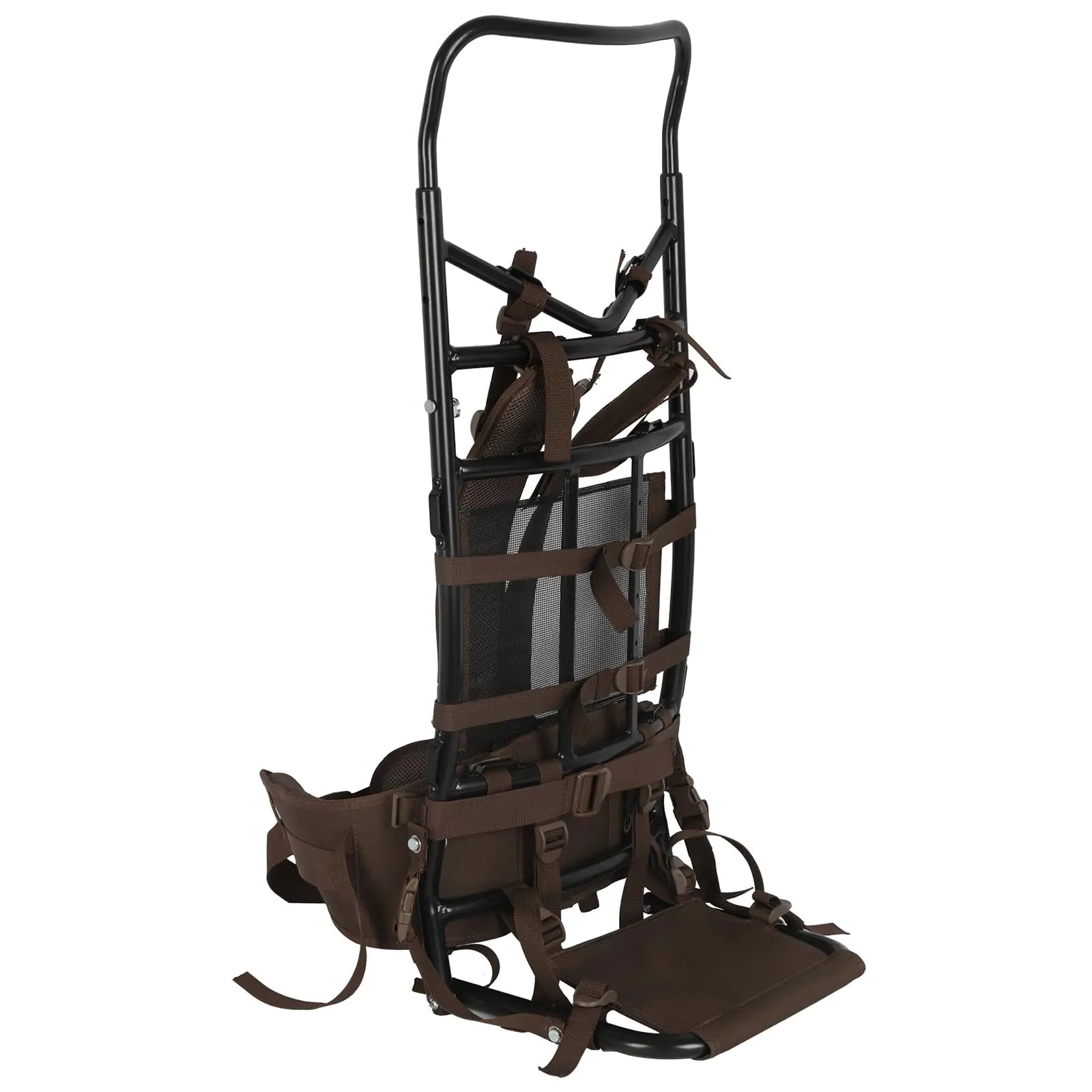 Timber Ridge External Aluminum Frame Hiking Backpacks Brown 35.8 x 6.7 x 15.7