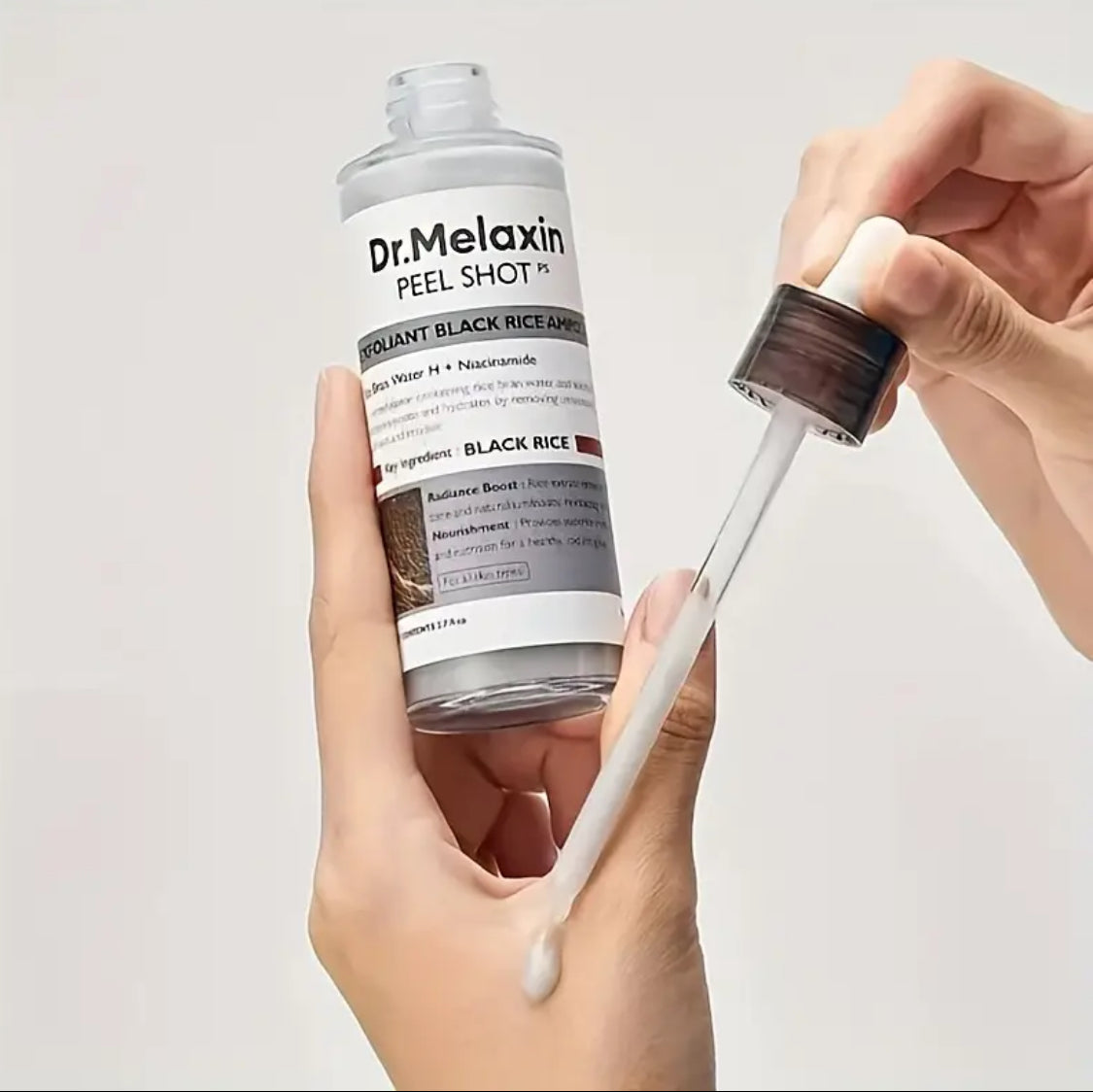 Exfoliating facial serum