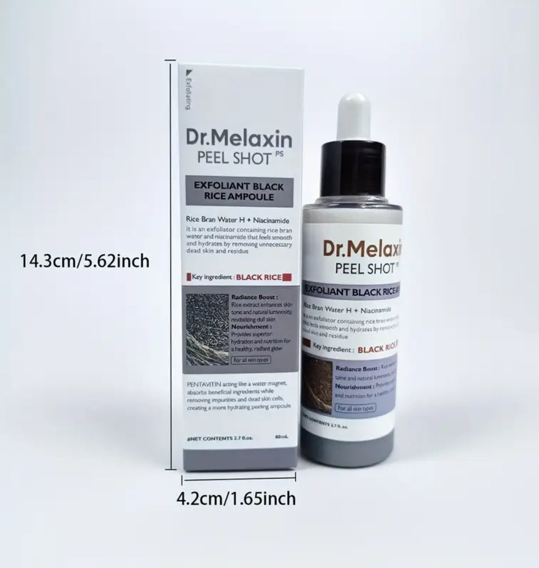 Exfoliating facial serum