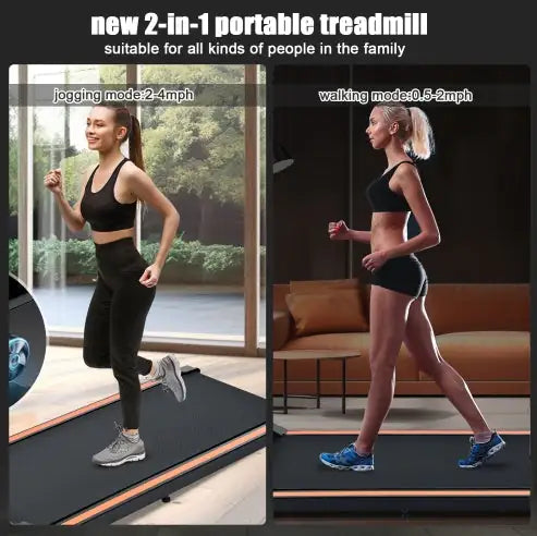 Walking Pad 300 Lb Capacity, Desk Treadmill For Home Office, Protable Treadmill Under Desk, Walking Treadmills For Home,0.6 To 3.8 Mph Portable Treadmill